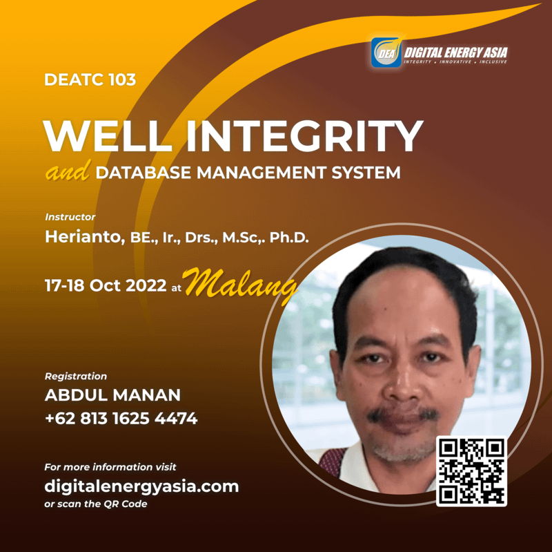 Well Integrity and Database Management System